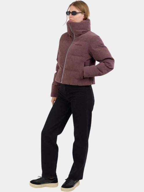 geaca matlasata de tranzitie pt. femei Fundango Lina Padded Jacket violet 4