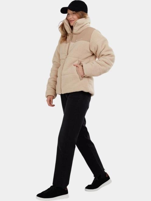 geaca matlasata de tranzitie pt. femei Fundango Nukka Padded Jacket nisip 4
