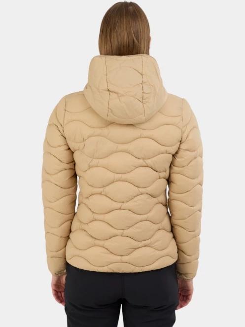 geaca matlasata de tranzitie pt. femei Fundango Vinke Padded Jacket galben 3