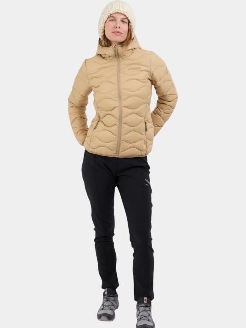 geaca matlasata de tranzitie pt. femei Fundango Vinke Padded Jacket galben 5