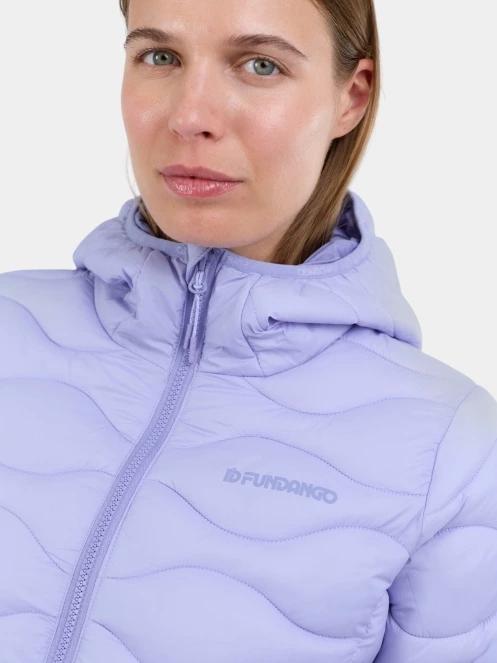 geaca matlasata de tranzitie pt. femei Fundango Vinke Padded Jacket violet 7