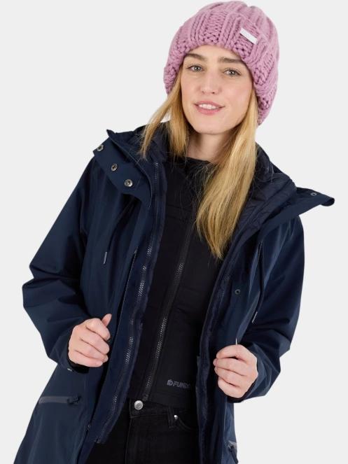 jacheta de primavara pt. femei Fundango Astrion 3 in 1 Jacket albastru inchis 7