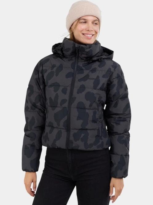 geaca matlasata de tranzitie pt. femei Fundango Amber Cropped Jacket negru 2