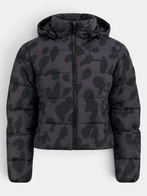 geaca matlasata de tranzitie pt. femei Fundango Amber Cropped Jacket negru 10