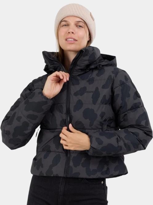 geaca matlasata de tranzitie pt. femei Fundango Amber Cropped Jacket negru 6