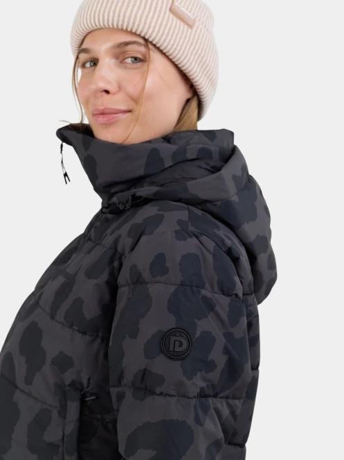 geaca matlasata de tranzitie pt. femei Fundango Amber Cropped Jacket negru 8