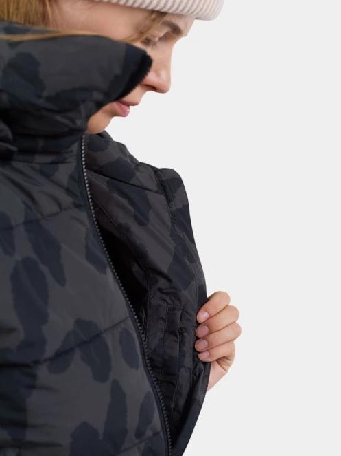 geaca matlasata de tranzitie pt. femei Fundango Amber Cropped Jacket negru 9