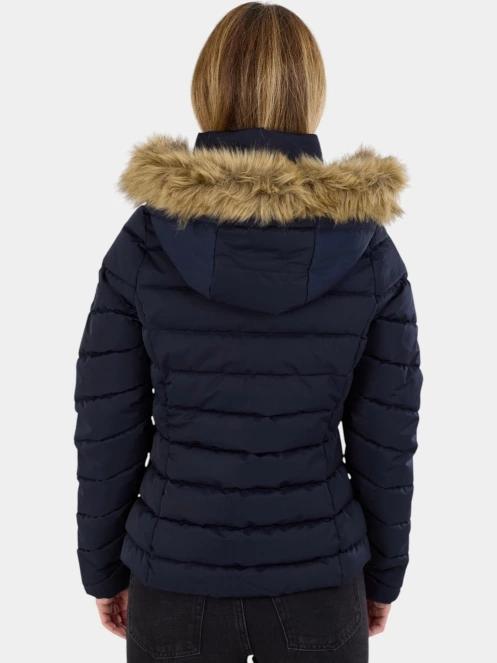 geaca matlasata de tranzitie pt. femei Fundango Urban Lite Jacket albastru inchis 3