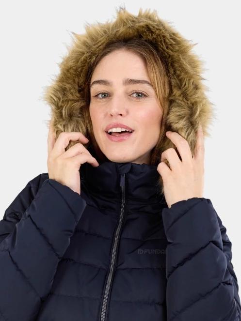 geaca matlasata de tranzitie pt. femei Fundango Urban Lite Jacket albastru inchis 8