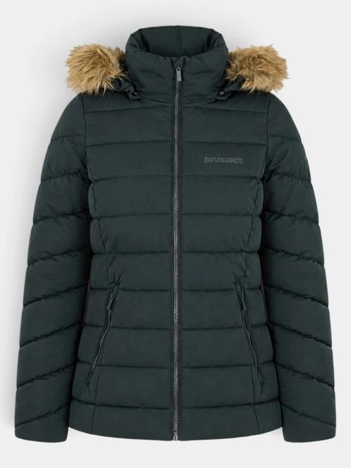 geaca matlasata de tranzitie pt. femei Fundango Urban Lite Jacket oliv 9