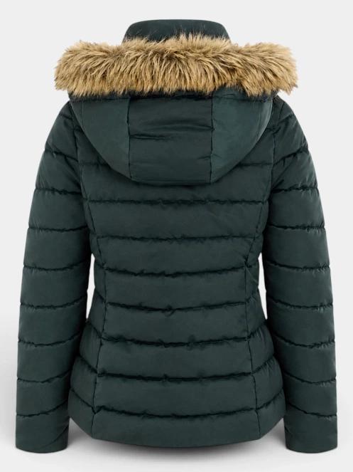 geaca matlasata de tranzitie pt. femei Fundango Urban Lite Jacket oliv 10