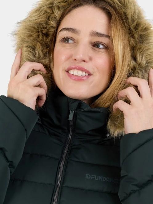geaca matlasata de tranzitie pt. femei Fundango Urban Lite Jacket oliv 7