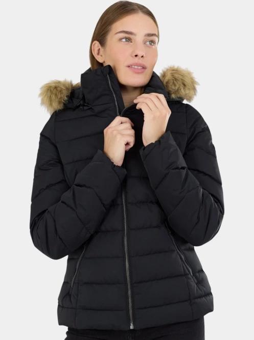 geaca matlasata de tranzitie pt. femei Fundango Urban Lite Jacket negru 2