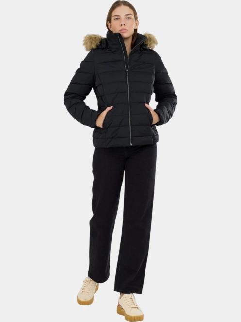 geaca matlasata de tranzitie pt. femei Fundango Urban Lite Jacket negru 4