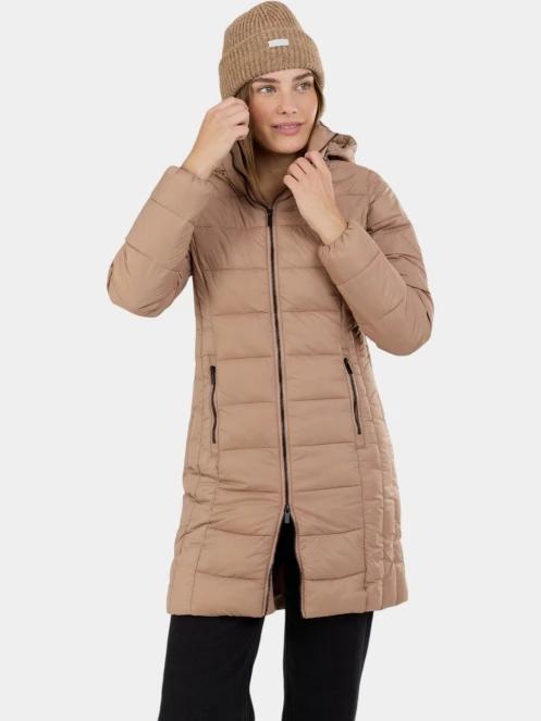 geaca matlasata de tranzitie pt. femei Fundango Lunel Padded Jacket maro 5
