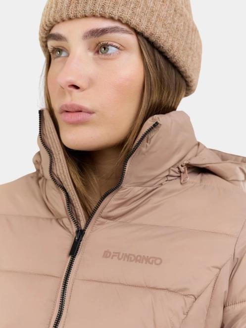 geaca matlasata de tranzitie pt. femei Fundango Lunel Padded Jacket maro 6