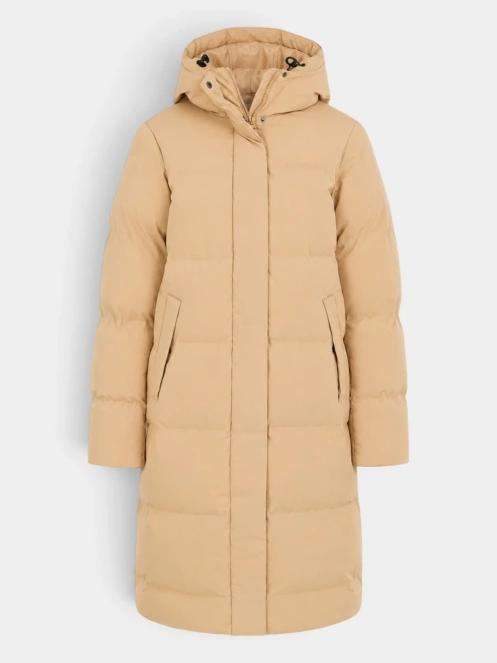 gaca de iarna matlasata pt. femei Fundango Cosycoat Long Padded Jacket galben 9
