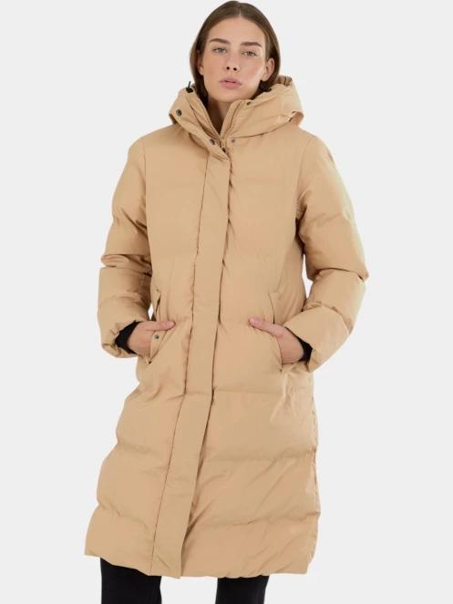 gaca de iarna matlasata pt. femei Fundango Cosycoat Long Padded Jacket galben 5