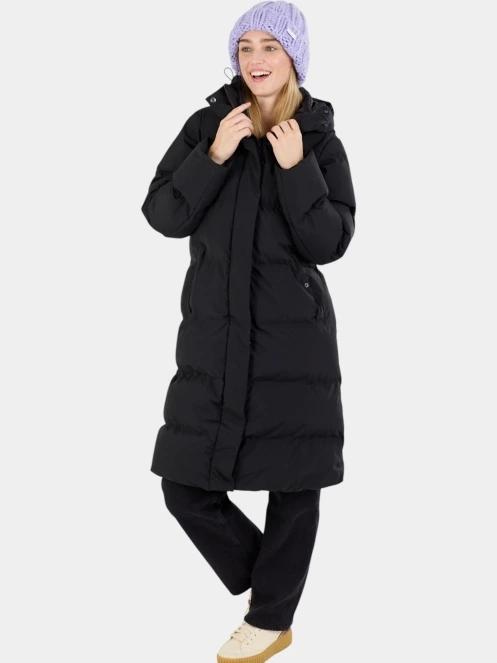 gaca de iarna matlasata pt. femei Fundango Cosycoat Long Padded Jacket negru 6
