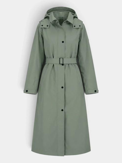balonzaide pt. femei Fundango Brighton Trenchcoat verde 10