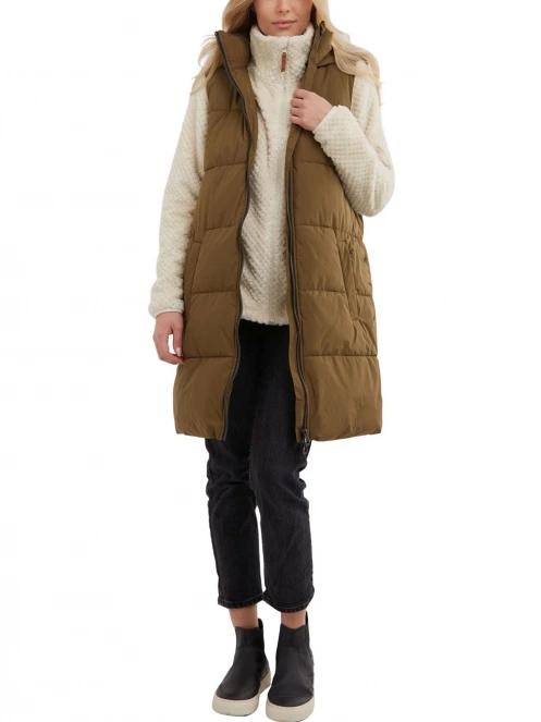 vesta pt. femei Fundango Scarlet Padded Vest oliv 4