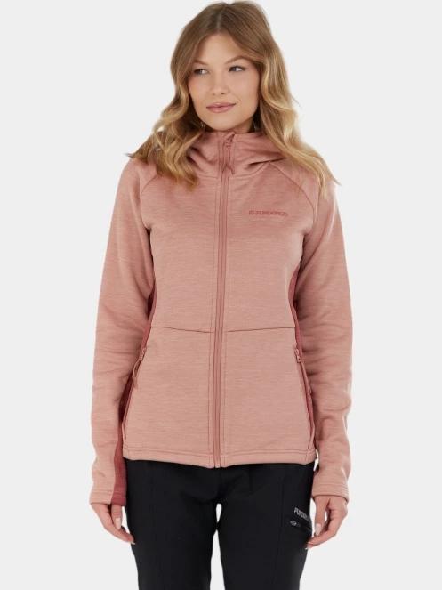 pulover polar pt. femei Fundango Alita Fleece Jacket roz 2