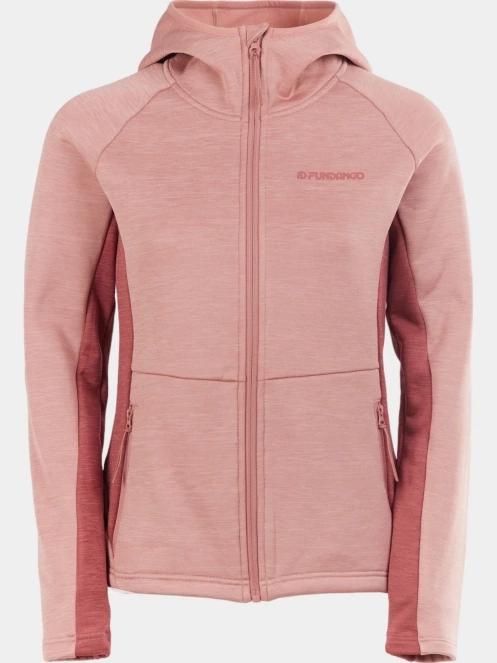 pulover polar pt. femei Fundango Alita Fleece Jacket roz 7