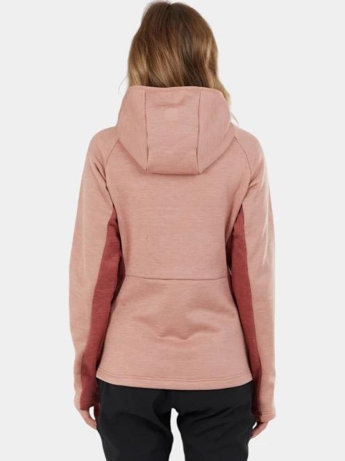 pulover polar pt. femei Fundango Alita Fleece Jacket roz 4