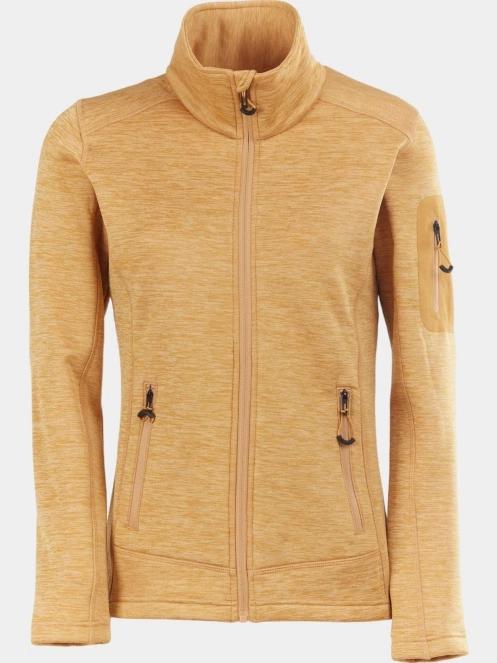 pulover polar pt. femei Fundango Antila Fleece Jacket galben 7