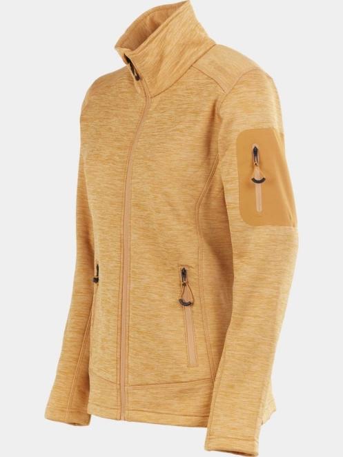 pulover polar pt. femei Fundango Antila Fleece Jacket galben 8