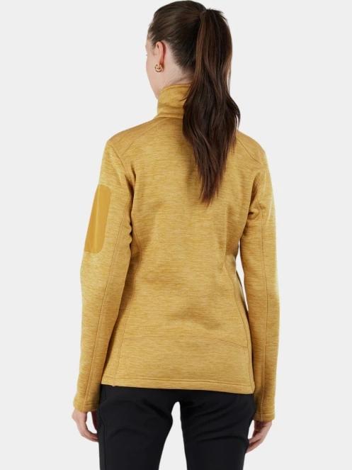 pulover polar pt. femei Fundango Antila Fleece Jacket galben 3