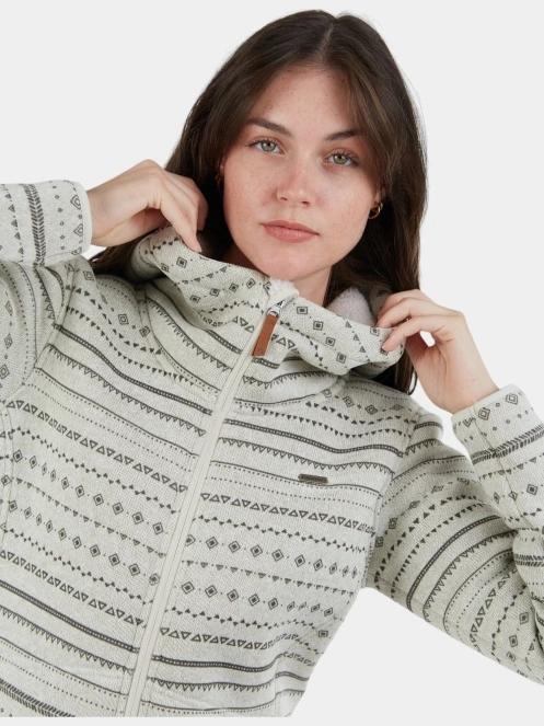 pulover polar pt. femei Fundango Ara Fleece Jacket multicolor 5
