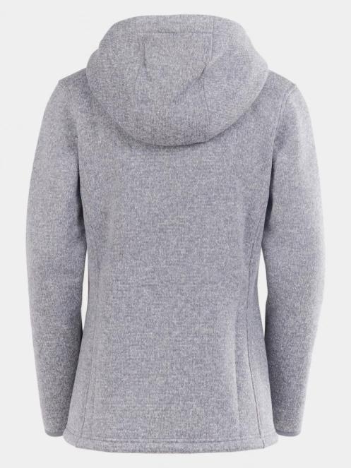 pulover cu gluga pt. femei Fundango Ara Fleece Jacket gri 10