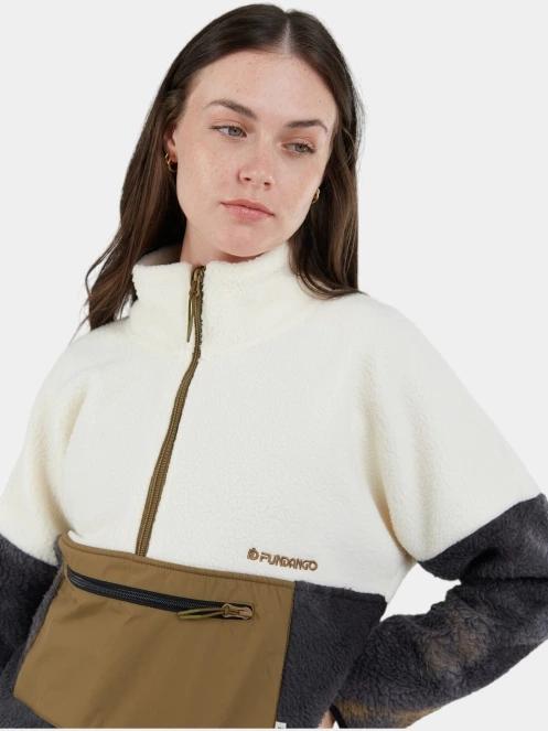 pulover pt. femei Fundango Riva Hybrid Pullover multicolor 5