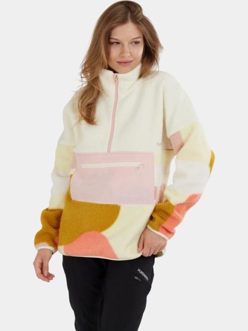 strat intermediar hibrid pt. femei Fundango Riva Hybrid Pullover multicolor 2