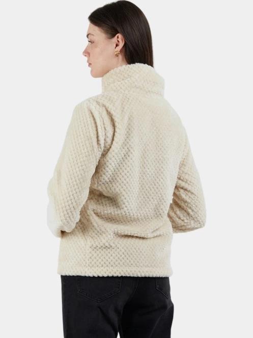 pulover polar pt. femei Fundango Shiren Fleece Jacket galben 3