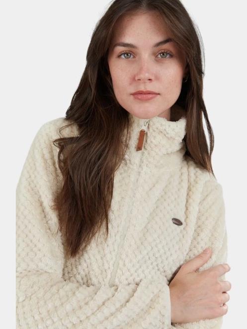 pulover polar pt. femei Fundango Shiren Fleece Jacket galben 5