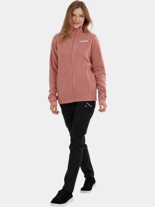 pulover polar pt. femei Fundango Serena Fleece Jacket roz 4