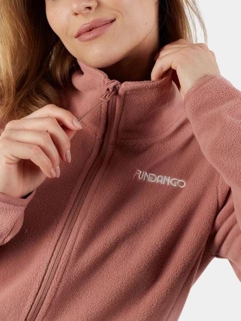 pulover polar pt. femei Fundango Serena Fleece Jacket roz 5