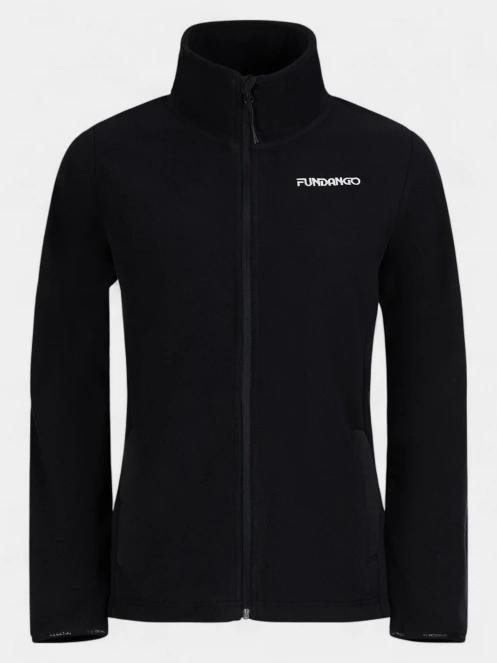 pulover polar pt. femei Fundango Serena Fleece Jacket negru 7