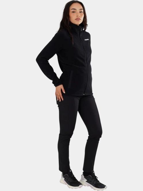 pulover polar pt. femei Fundango Serena Fleece Jacket negru 4