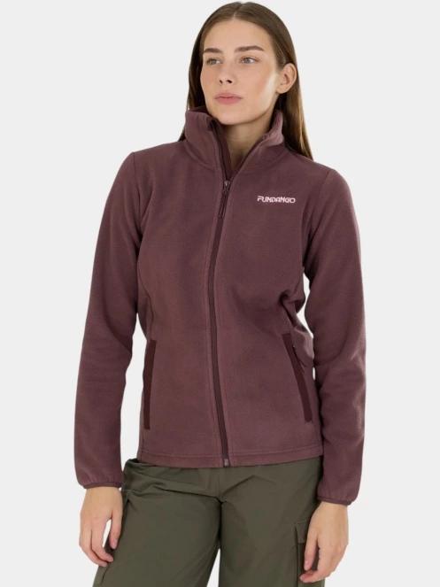 pulover polar pt. femei Fundango Serena Fleece Jacket violet 2