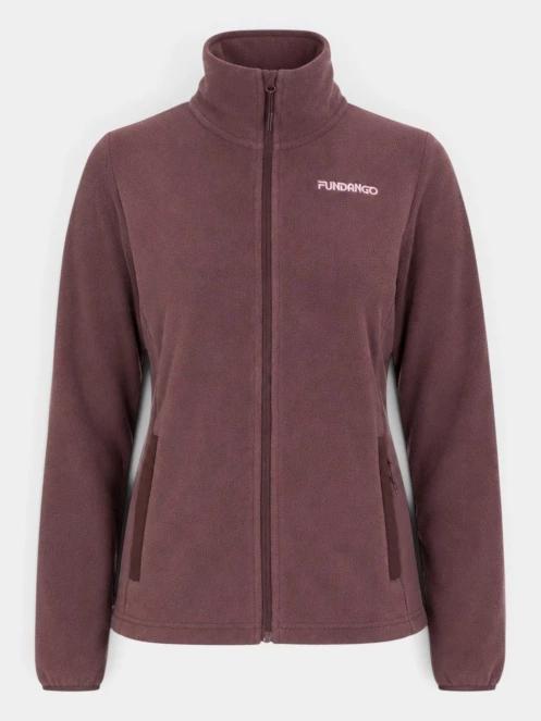 pulover polar pt. femei Fundango Serena Fleece Jacket violet 11