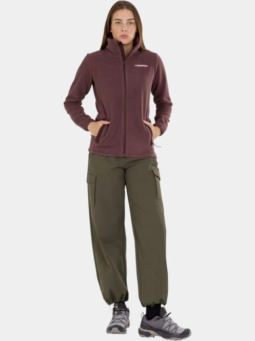 pulover polar pt. femei Fundango Serena Fleece Jacket violet 4