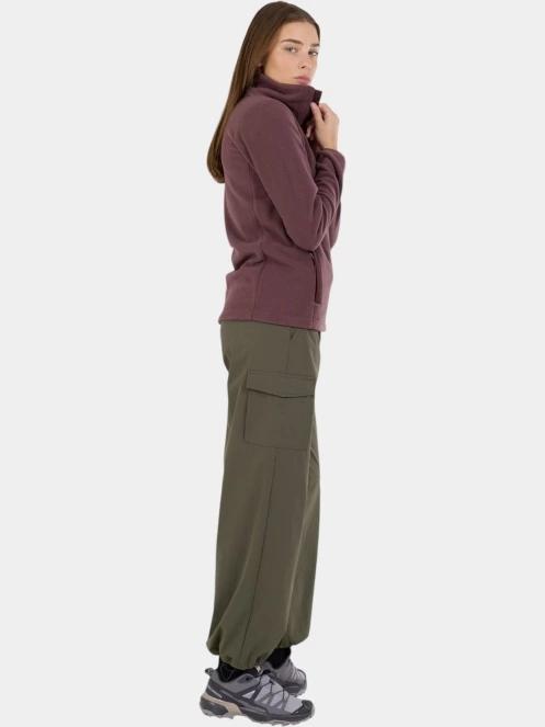 pulover polar pt. femei Fundango Serena Fleece Jacket violet 5