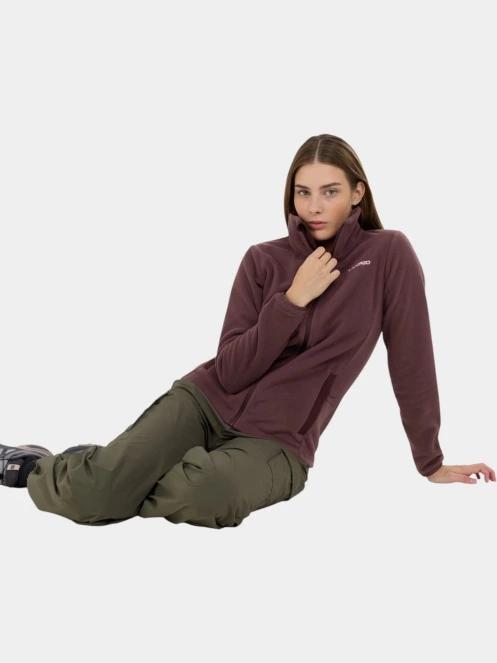 pulover polar pt. femei Fundango Serena Fleece Jacket violet 7