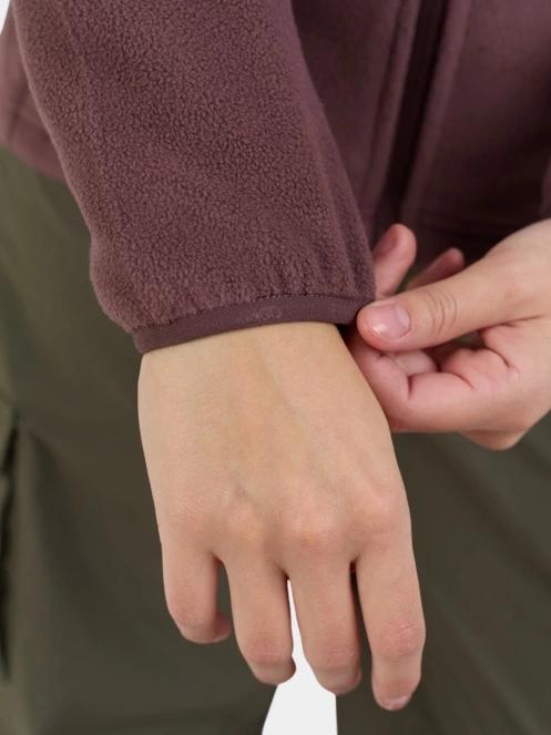 pulover polar pt. femei Fundango Serena Fleece Jacket violet 8