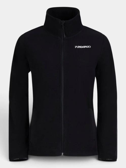 pulover polar pt. femei Fundango Serena Fleece Jacket negru 7