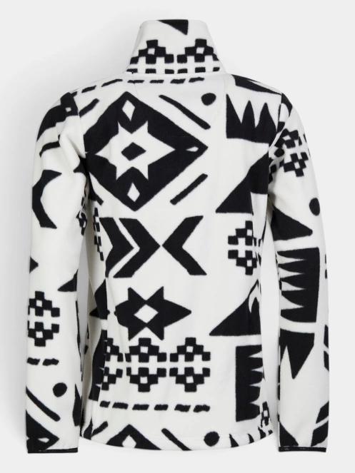 pulover polar pt. femei Fundango Serena Fleece Jacket alb 3