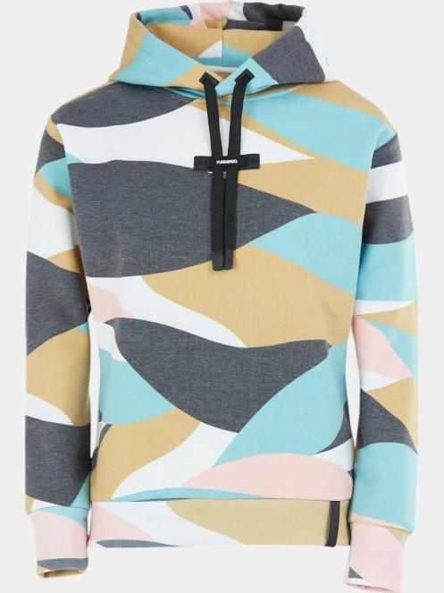 pulover cu gluga pt. femei Fundango Challenger Pullover multicolor 8
